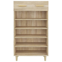 Thumbnail for Schuhschrank Sonoma-Eiche 60x35x105 cm Holzwerkstoff