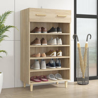 Thumbnail for Schuhschrank Sonoma-Eiche 60x35x105 cm Holzwerkstoff