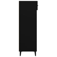Thumbnail for Schuhschrank Schwarz 60x35x105 cm Holzwerkstoff