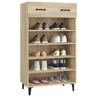 Thumbnail for Schuhschrank Sonoma-Eiche 60x35x105 cm Holzwerkstoff