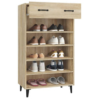 Thumbnail for Schuhschrank Sonoma-Eiche 60x35x105 cm Holzwerkstoff