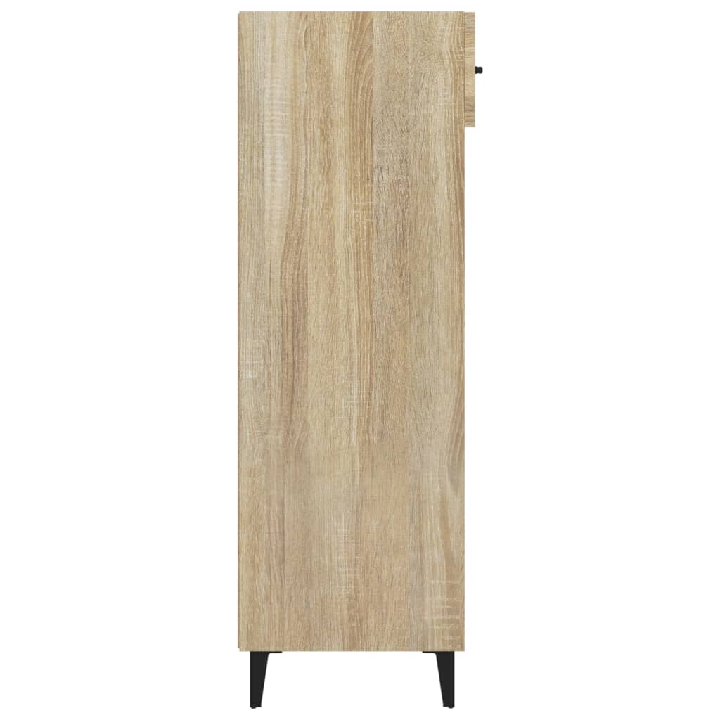 Schuhschrank Sonoma-Eiche 60x35x105 cm Holzwerkstoff