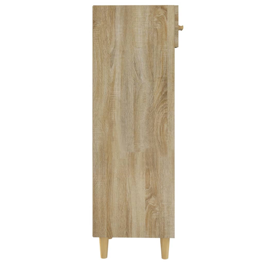 Schuhschrank Sonoma-Eiche 30x35x105 cm Holzwerkstoff