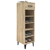 Thumbnail for Schuhschrank Sonoma-Eiche 30x35x105 cm Holzwerkstoff