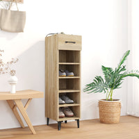 Thumbnail for Schuhschrank Sonoma-Eiche 30x35x105 cm Holzwerkstoff