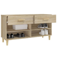 Thumbnail for Schuhschrank Sonoma-Eiche 102x35x55 cm Holzwerkstoff