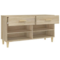 Thumbnail for Schuhschrank Sonoma-Eiche 102x35x55 cm Holzwerkstoff