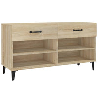 Thumbnail for Schuhschrank Sonoma-Eiche 102x35x55 cm Holzwerkstoff