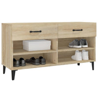 Thumbnail for Schuhschrank Sonoma-Eiche 102x35x55 cm Holzwerkstoff