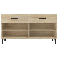 Thumbnail for Schuhschrank Sonoma-Eiche 102x35x55 cm Holzwerkstoff