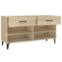 Thumbnail for Schuhschrank Sonoma-Eiche 102x35x55 cm Holzwerkstoff