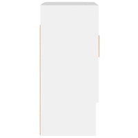 Thumbnail for Wandschrank Weiß 60x31x70 cm Holzwerkstoff