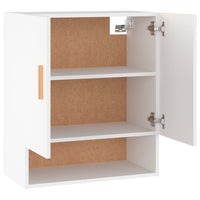Thumbnail for Wandschrank Weiß 60x31x70 cm Holzwerkstoff