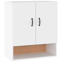 Thumbnail for Wandschrank Weiß 60x31x70 cm Holzwerkstoff