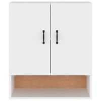 Thumbnail for Wandschrank Weiß 60x31x70 cm Holzwerkstoff