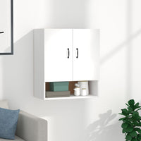 Thumbnail for Wandschrank Weiß 60x31x70 cm Holzwerkstoff