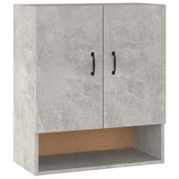Thumbnail for Wandschrank Betongrau 60x31x70 cm Holzwerkstoff