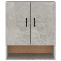 Thumbnail for Wandschrank Betongrau 60x31x70 cm Holzwerkstoff