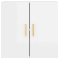 Thumbnail for Wandschrank Hochglanz-Weiß 60x30x60 cm Holzwerkstoff