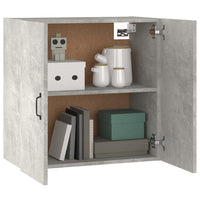 Thumbnail for Wandschrank Betongrau 60x31x60 cm Holzwerkstoff