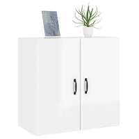 Thumbnail for Wandschrank Hochglanz-Weiß 60x31x60 cm Holzwerkstoff