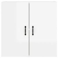Thumbnail for Wandschrank Hochglanz-Weiß 60x31x60 cm Holzwerkstoff