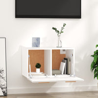 Thumbnail for Wandschrank Weiß 60x36,5x35 cm Holzwerkstoff