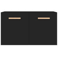 Thumbnail for Wandschrank Schwarz 60x36,5x35 cm Holzwerkstoff
