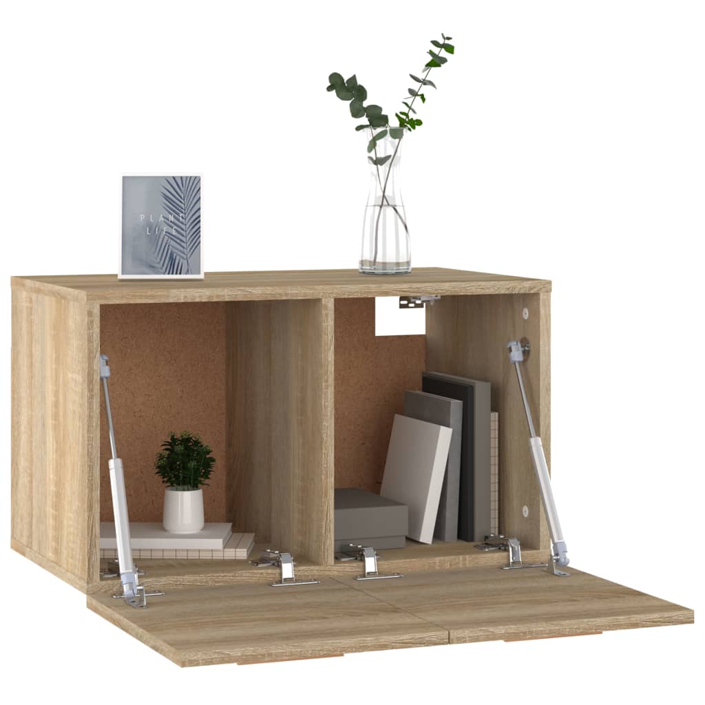 Wandschrank Sonoma-Eiche 60x36,5x35 cm Holzwerkstoff