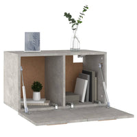 Thumbnail for Wandschrank Betongrau 60x36,5x35 cm Holzwerkstoff
