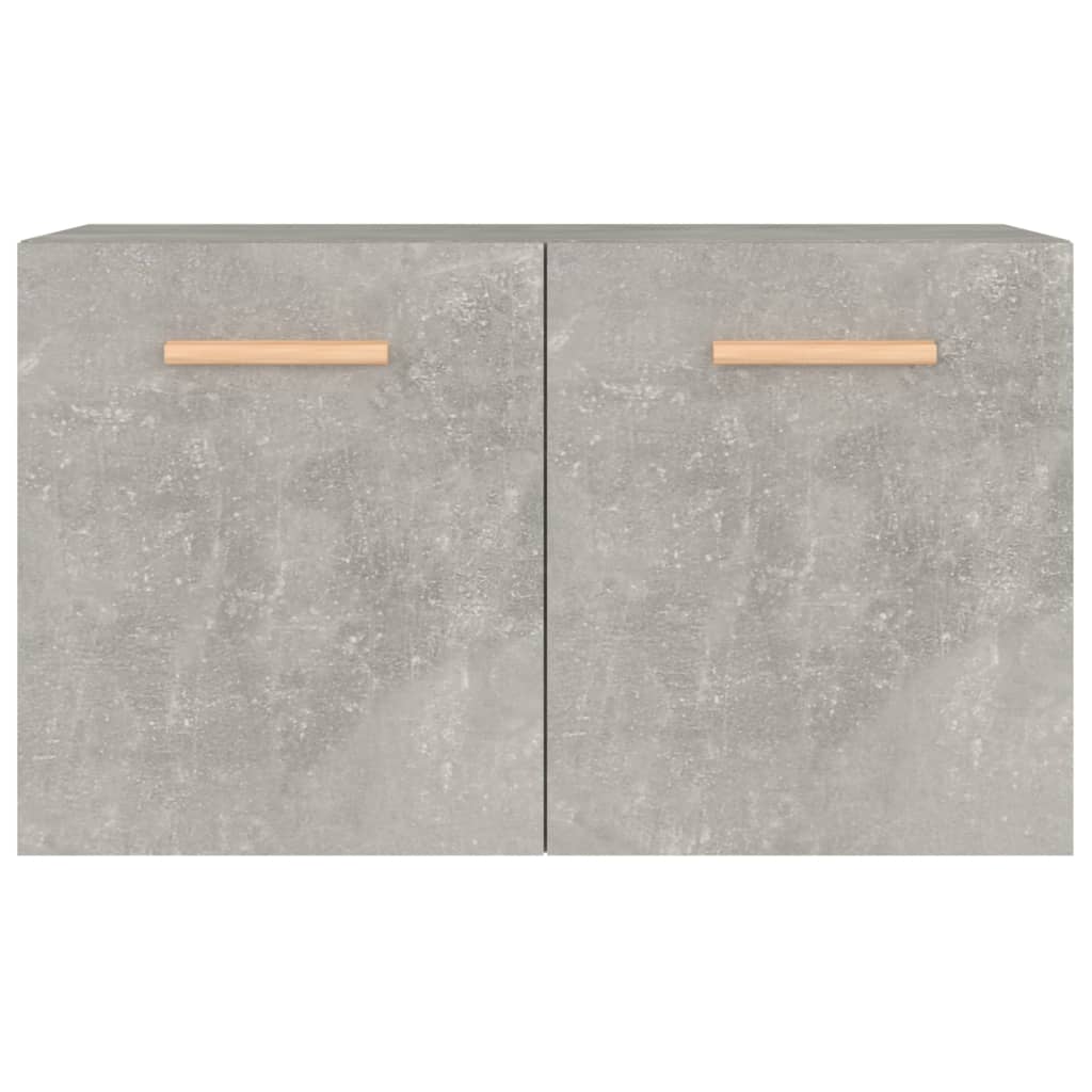 Wandschrank Betongrau 60x36,5x35 cm Holzwerkstoff