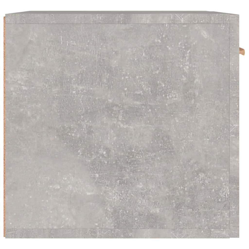 Wandschrank Betongrau 60x36,5x35 cm Holzwerkstoff