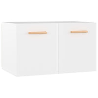 Thumbnail for Wandschrank Hochglanz-Weiß 60x36,5x35 cm Holzwerkstoff