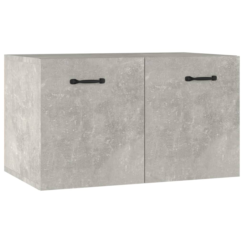 Wandschrank Betongrau 60x36,5x35 cm Holzwerkstoff
