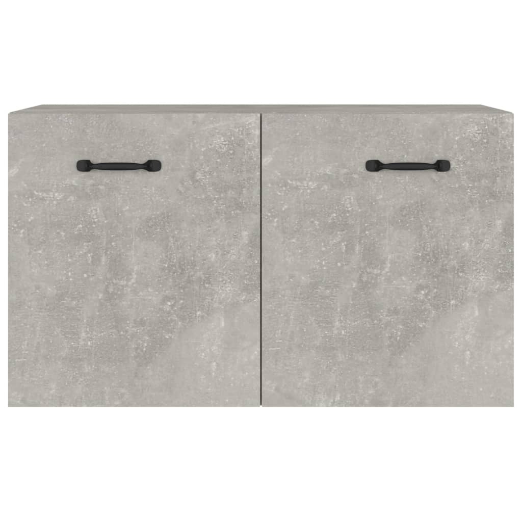 Wandschrank Betongrau 60x36,5x35 cm Holzwerkstoff