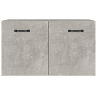 Thumbnail for Wandschrank Betongrau 60x36,5x35 cm Holzwerkstoff