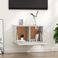 Thumbnail for Wandschrank Betongrau 60x36,5x35 cm Holzwerkstoff