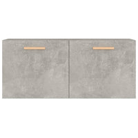 Thumbnail for Wandschrank Betongrau 80x35x36,5 cm Holzwerkstoff