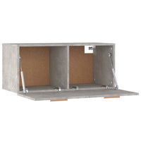 Thumbnail for Wandschrank Betongrau 80x35x36,5 cm Holzwerkstoff