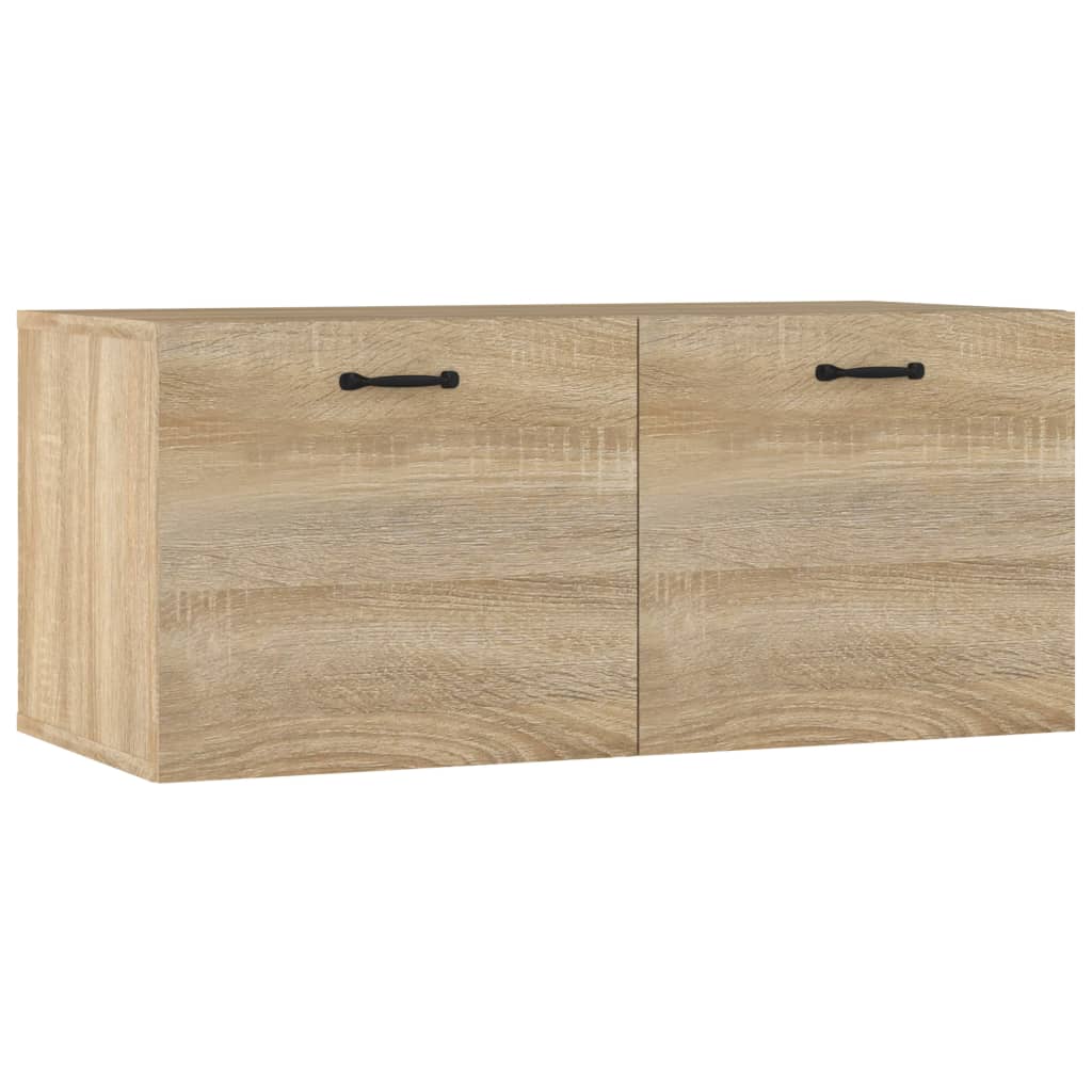 Wandschrank Sonoma-Eiche 80x35x36,5 cm Holzwerkstoff