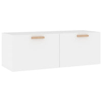 Thumbnail for Wandschrank Weiß 100x36,5x35 cm Holzwerkstoff