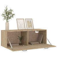 Thumbnail for Wandschrank Sonoma-Eiche 100x36,5x35 cm Holzwerkstoff