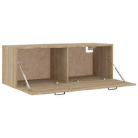 Thumbnail for Wandschrank Sonoma-Eiche 100x36,5x35 cm Holzwerkstoff