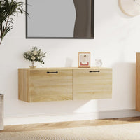 Thumbnail for Wandschrank Sonoma-Eiche 100x36,5x35 cm Holzwerkstoff