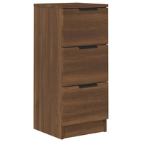 Thumbnail for Sideboard Braun Eichen-Optik 30x30x70 cm Holzwerkstoff