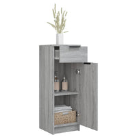 Thumbnail for Badezimmerschrank Grau Sonoma 32x34x90 cm Holzwerkstoff
