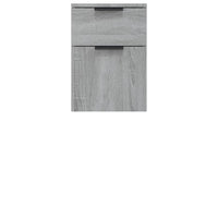 Thumbnail for Badezimmerschrank Grau Sonoma 32x34x90 cm Holzwerkstoff