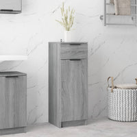 Thumbnail for Badezimmerschrank Grau Sonoma 32x34x90 cm Holzwerkstoff