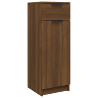 Thumbnail for Badezimmerschrank Braun Eiche 32x34x90 cm Holzwerkstoff