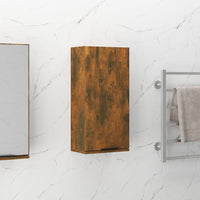 Thumbnail for Wand-Badschrank Räuchereiche 32x20x67 cm